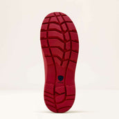 Ariat Chaussures d'Écurie Kelmarsh Shortie Femme Rouge Team/Bleu Marine