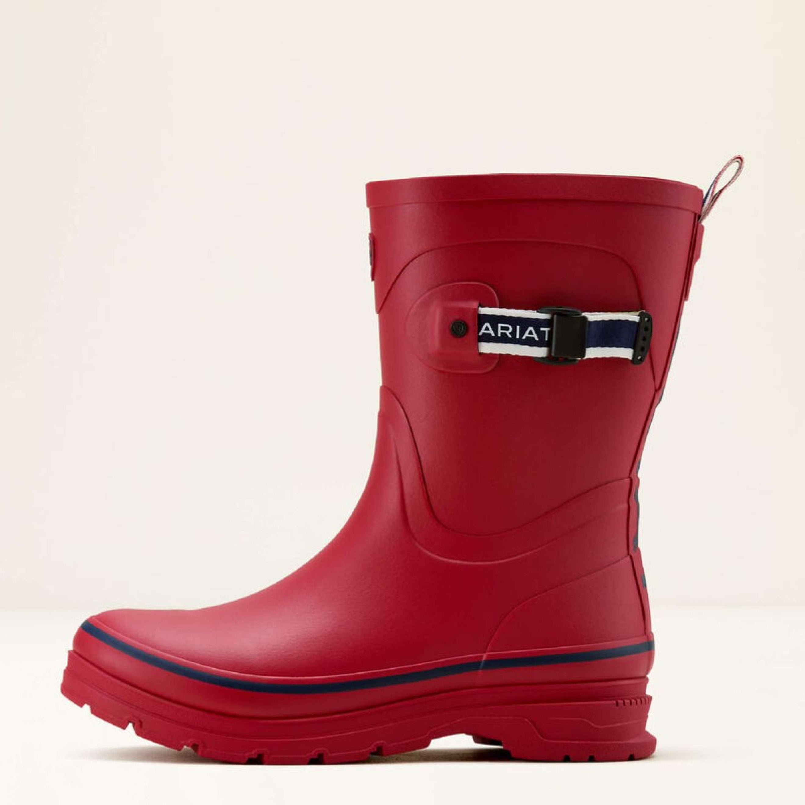Ariat Bottes de pluie Kelmarsh Mid Femme Rouge Team/Bleu Marine Ariat Bottes de pluie Kelmarsh Mid Femme Rouge Team/Bleu Marine
