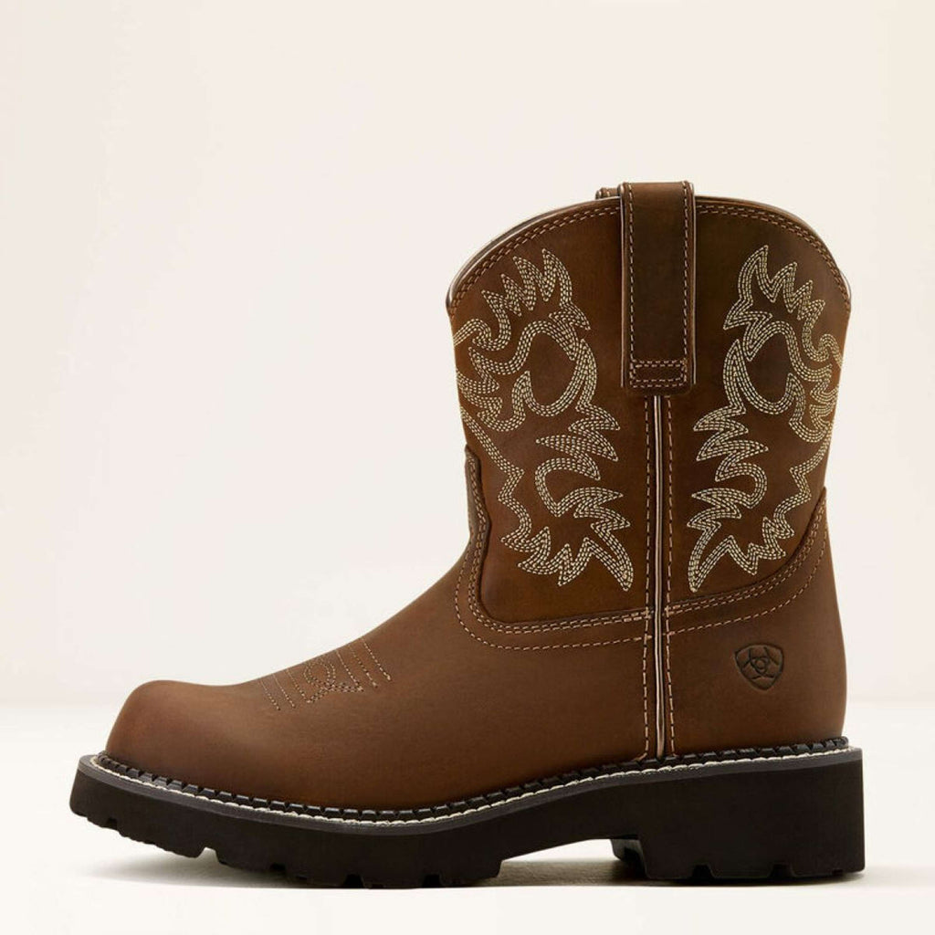 Ariat Western Boots Fatbaby Femme Sassy Brown