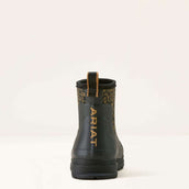 Ariat Bottes de pluie Kelmarsh Shortie Femme Black/Ocelot Print