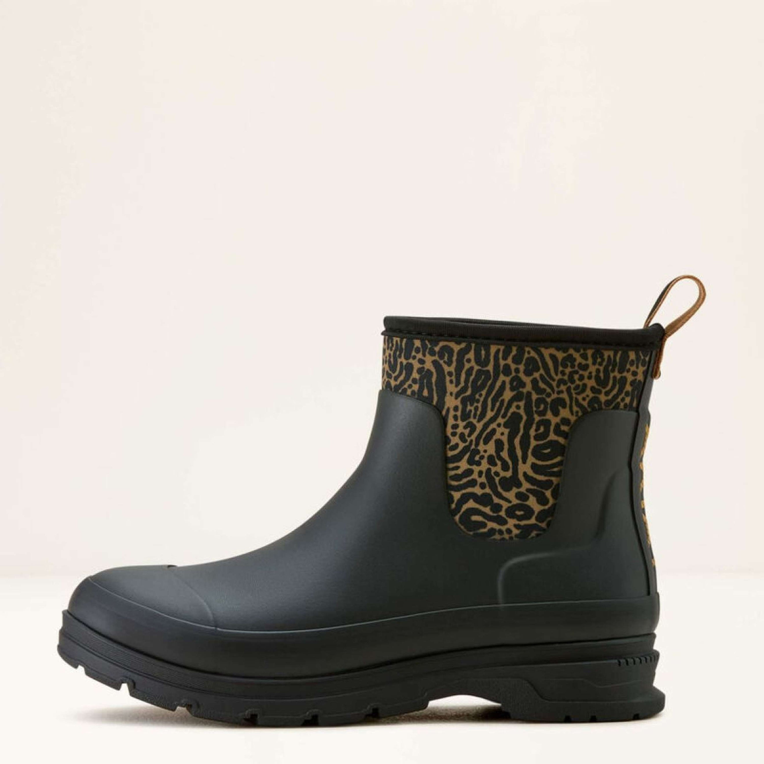 Ariat Bottes de pluie Kelmarsh Shortie Femme Black/Ocelot Print Ariat Bottes de pluie Kelmarsh Shortie Femme Black/Ocelot Print