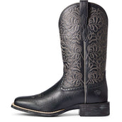 Ariat Bottes Western Round Up Remuda Femme Black Deertan