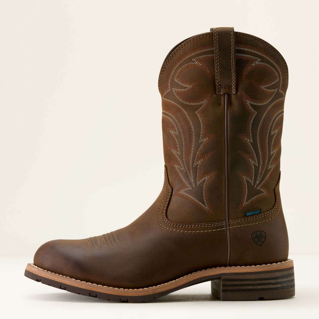 Ariat Bottes Western MNS Hybrid Rancher H2O Distressed Brown