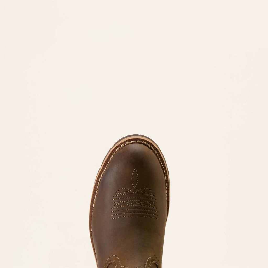 Ariat Bottes Western MNS Hybrid Rancher H2O Distressed Brown