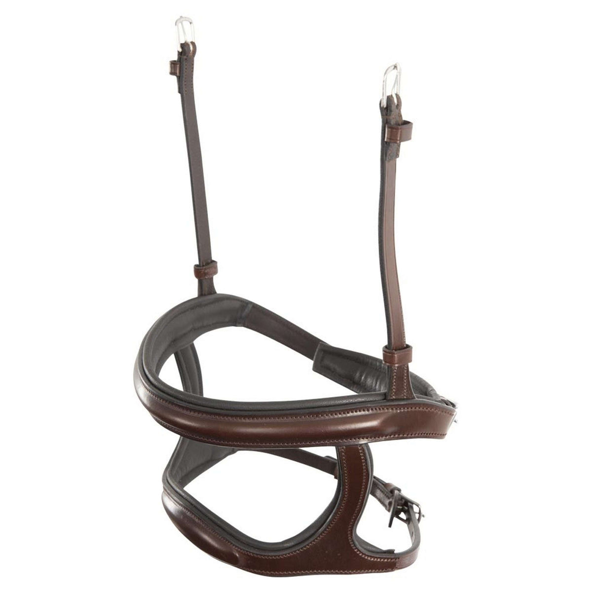 BR Muserolle Double Combiné Oak/Silver