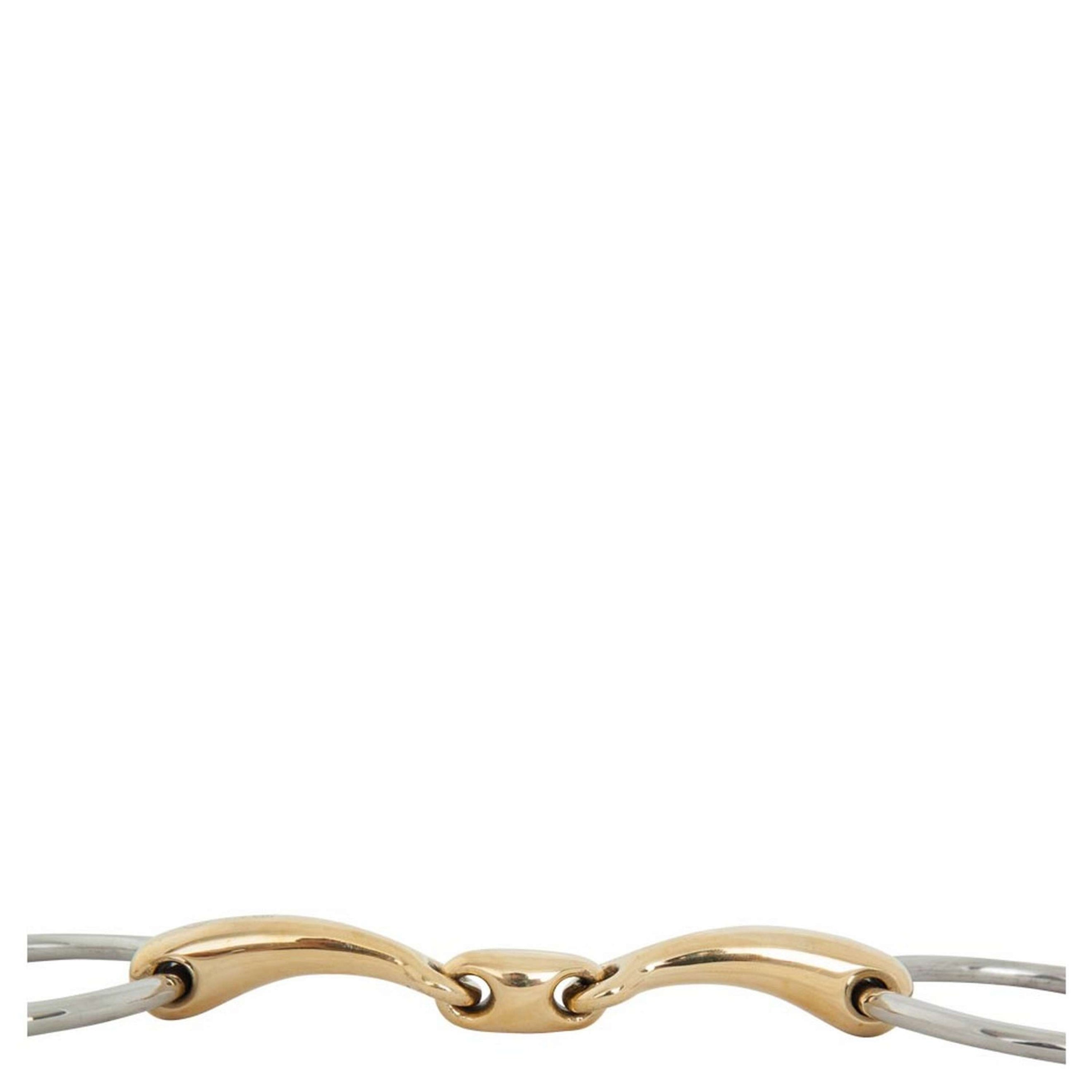 BR Mors de Filet Soft Contact Double Brisure 14mm BR Mors de Filet Soft Contact Double Brisure 14mm