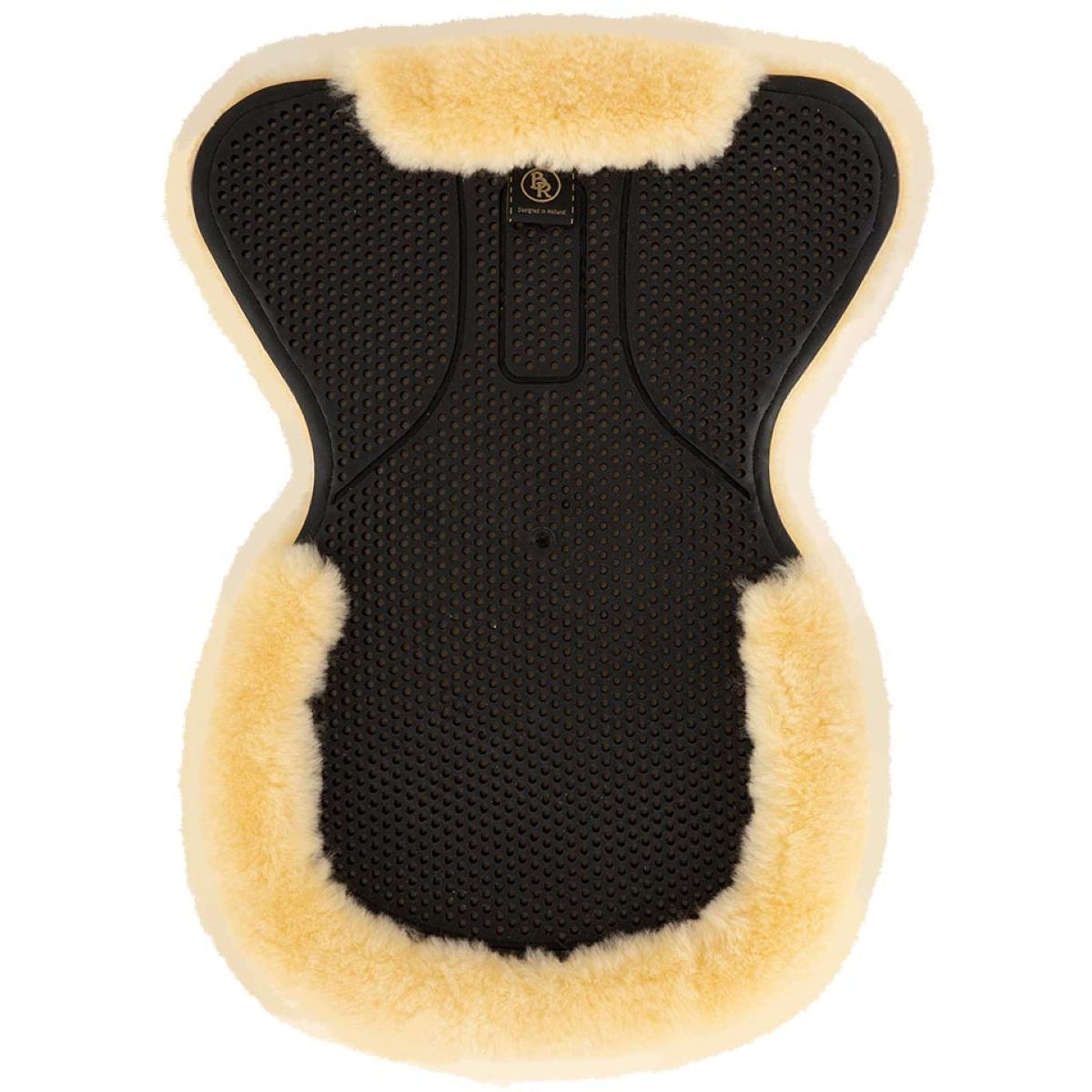 BR Pad en Gel Iconha Peau de mouton Noir/Naturel BR Pad en Gel Iconha Peau de mouton Noir/Naturel
