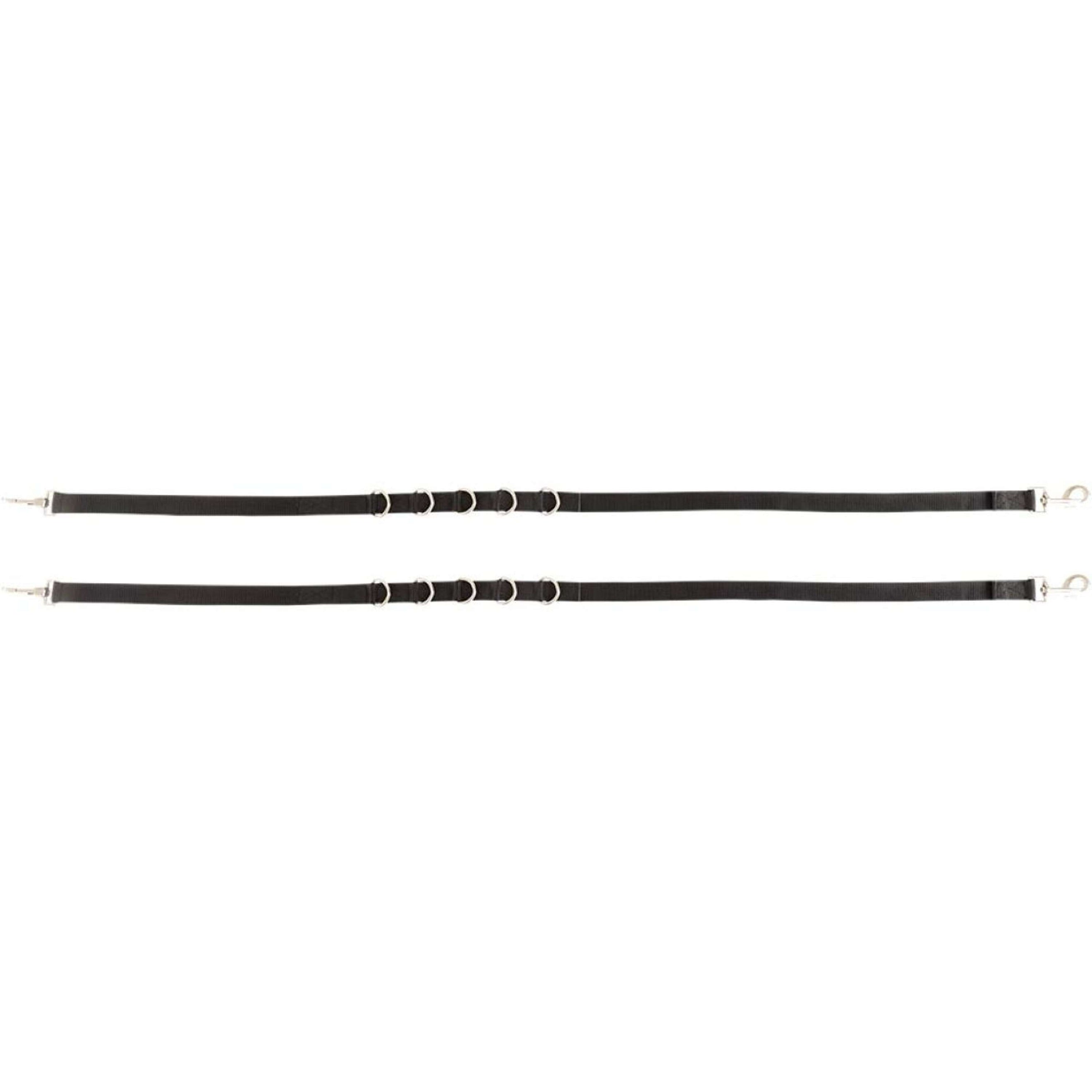 BR Rênes Fixes sans Élastique Noir