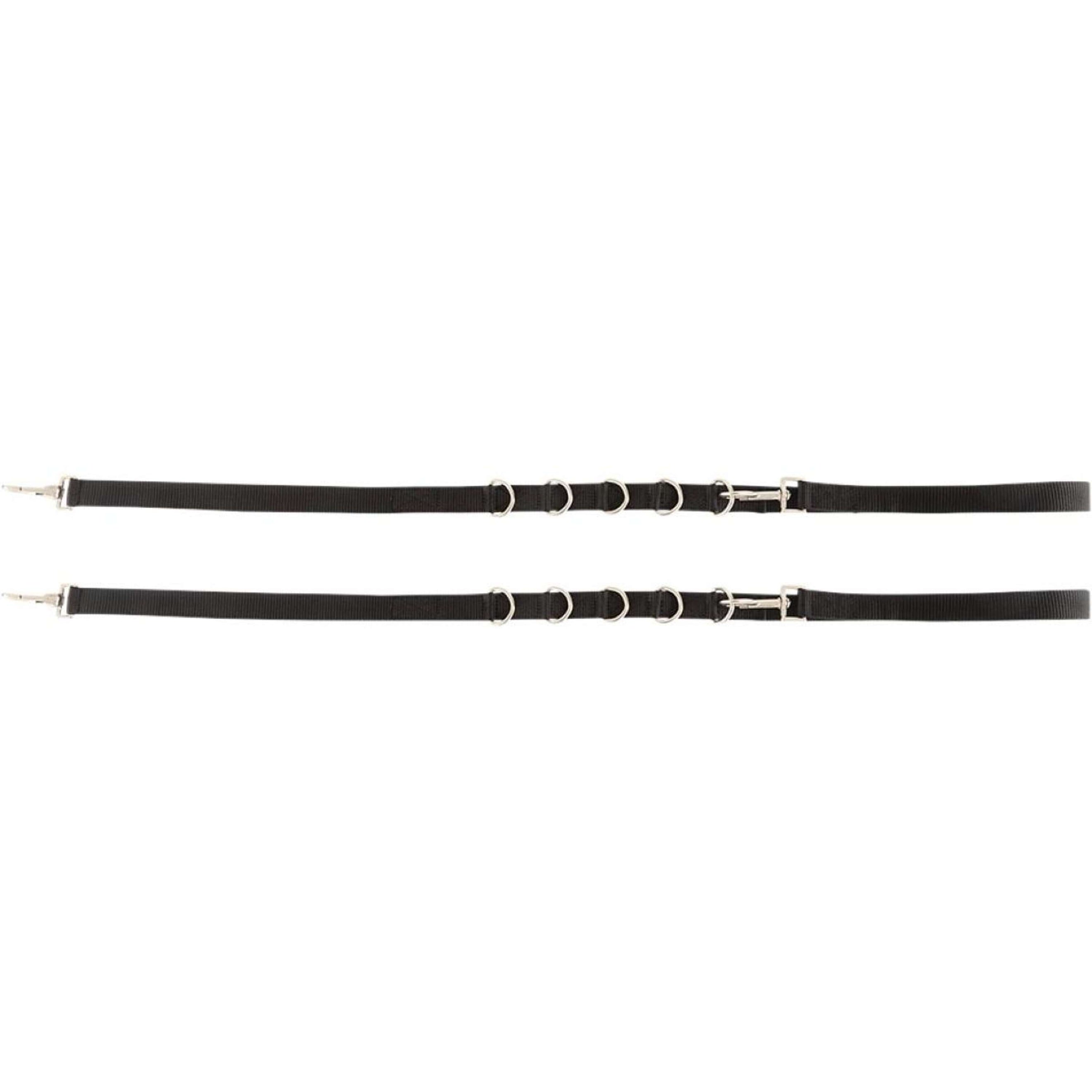 BR Rênes Fixes sans Élastique Noir BR Rênes Fixes sans Élastique Noir