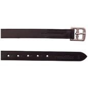 Premiere Étrivières Cuir Boucles Acier Inoxydable Noir