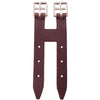 BR Allonge de Sangle Classique Cuir avec Boucles en Acier Inoxydable Marron