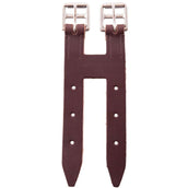 BR Allonge de Sangle Classique Cuir avec Boucles en Acier Inoxydable Marron