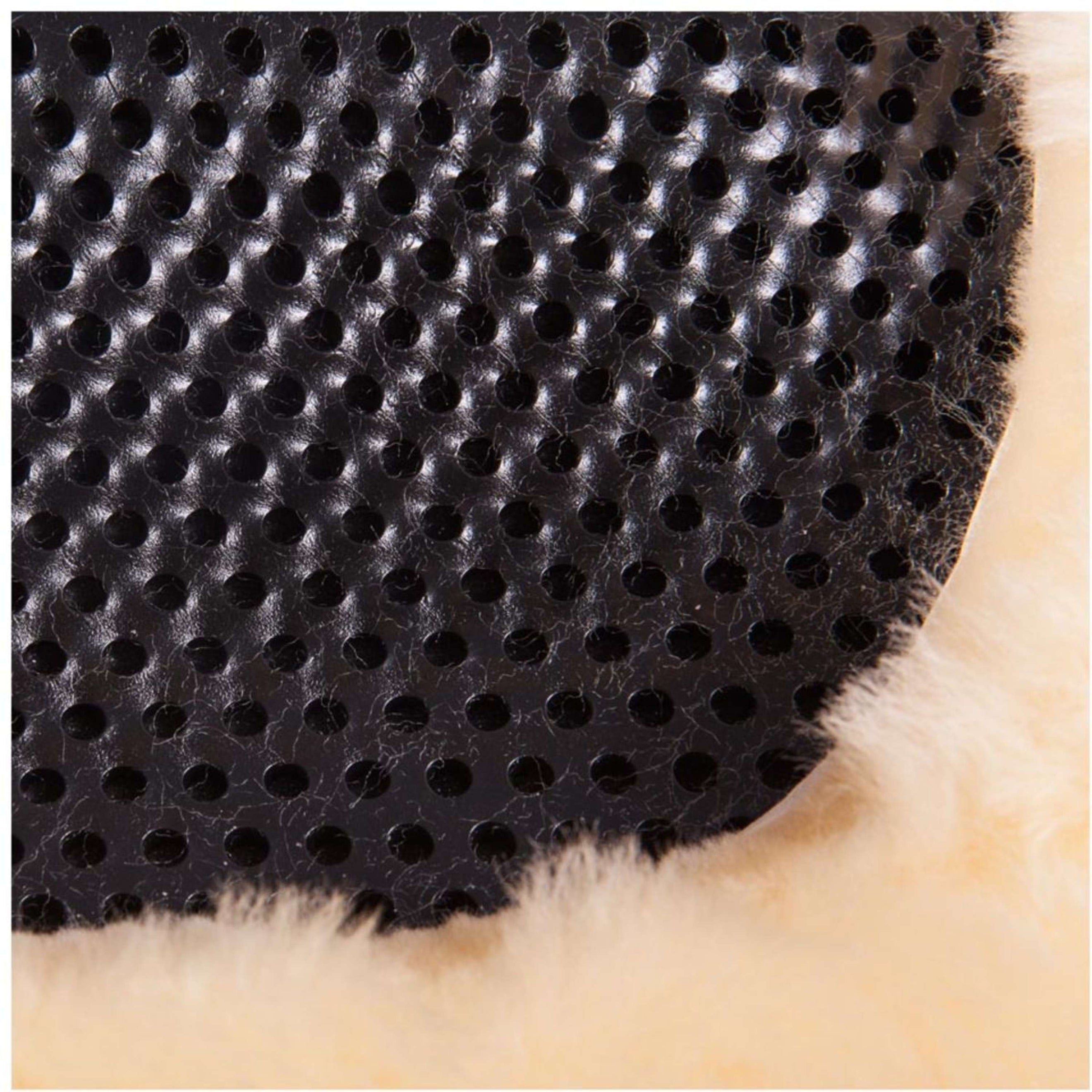 BR Pad en Gel Therapeutic Soft Dri-lex avec Peau de Mouton Noir BR Pad en Gel Therapeutic Soft Dri-lex avec Peau de Mouton Noir