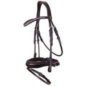 BR Bride Southam Bridon Muserolle Noir/Argent
