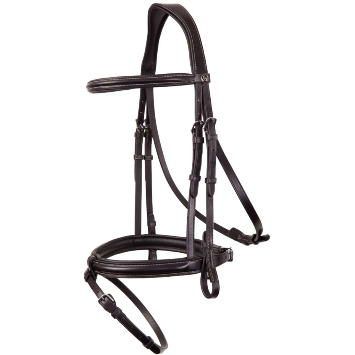 BR Bride Kendal Combi Muserolle Marron/Argent