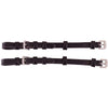 Premiere Montants 13mm Boucle acier inoxydable paire Noir