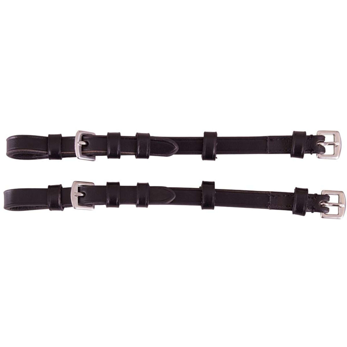 Premiere Montants 13mm Boucle acier inoxydable paire Noir