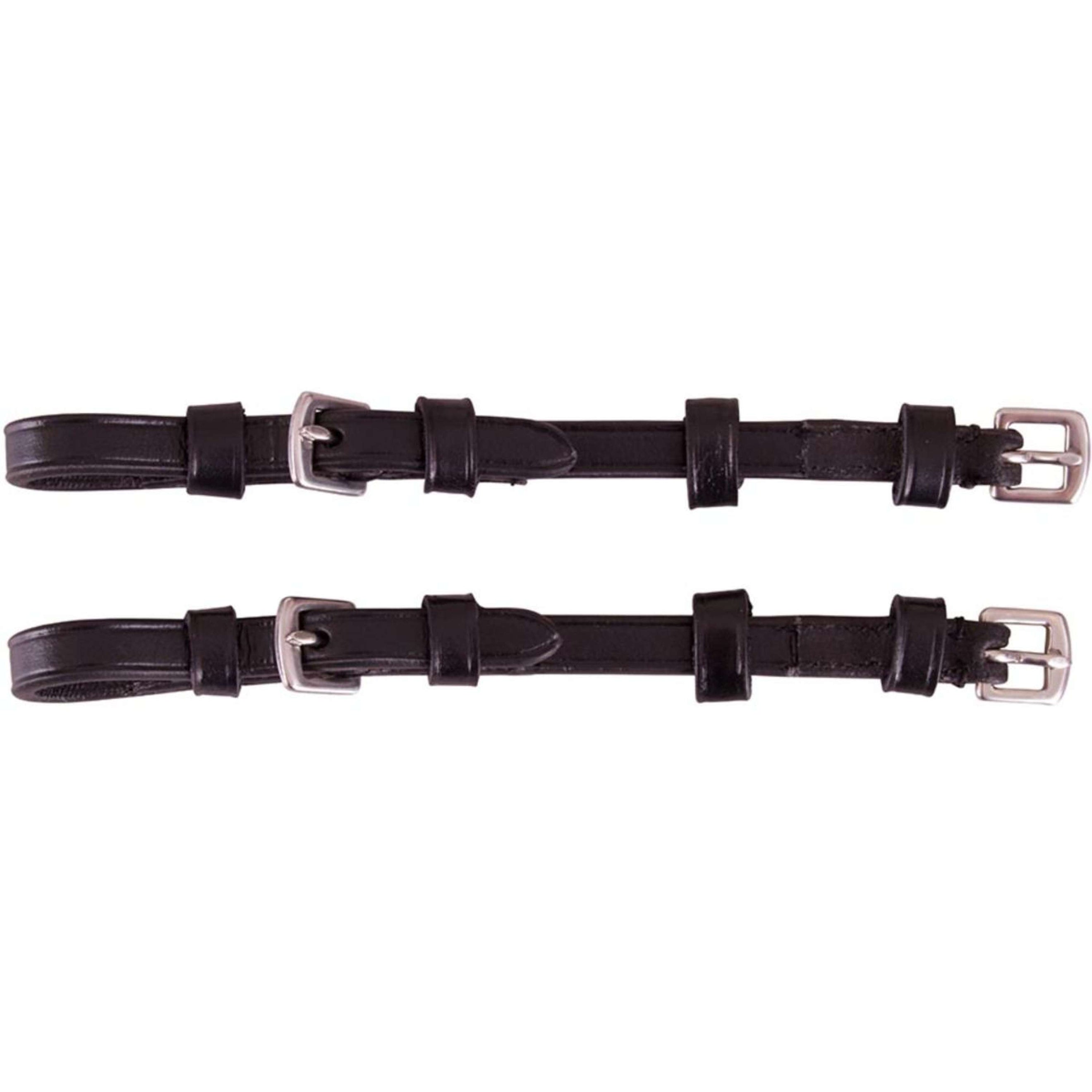 Premiere Montants 10mm Boucle acier inoxydable paire Noir