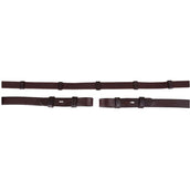 BR Rênes Linge 19mm Blind/Boucle Ronde Marron/Argent