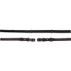 Premiere Rênes Linge 19mm avec Fermeture Boucle Noir