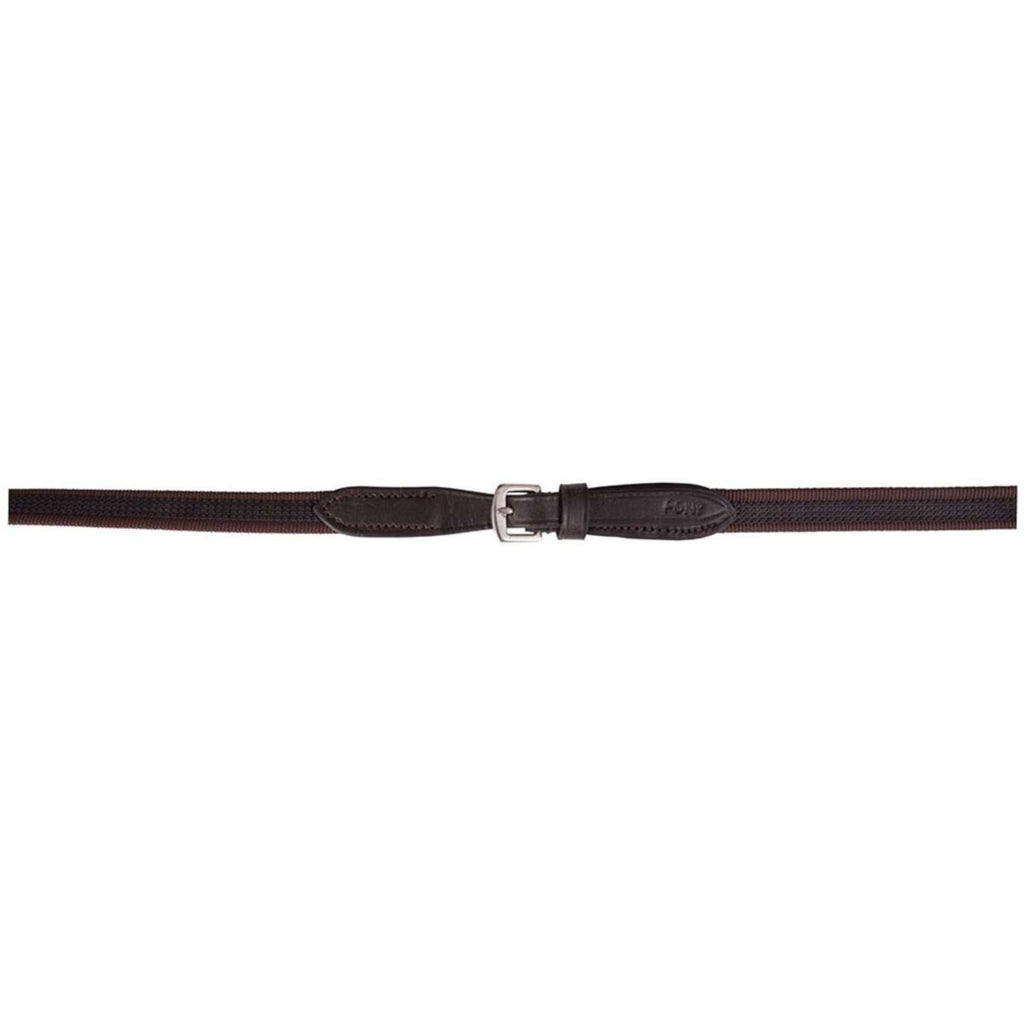 Premiere Rênes 16mm Fermoir Antidérapant Marron