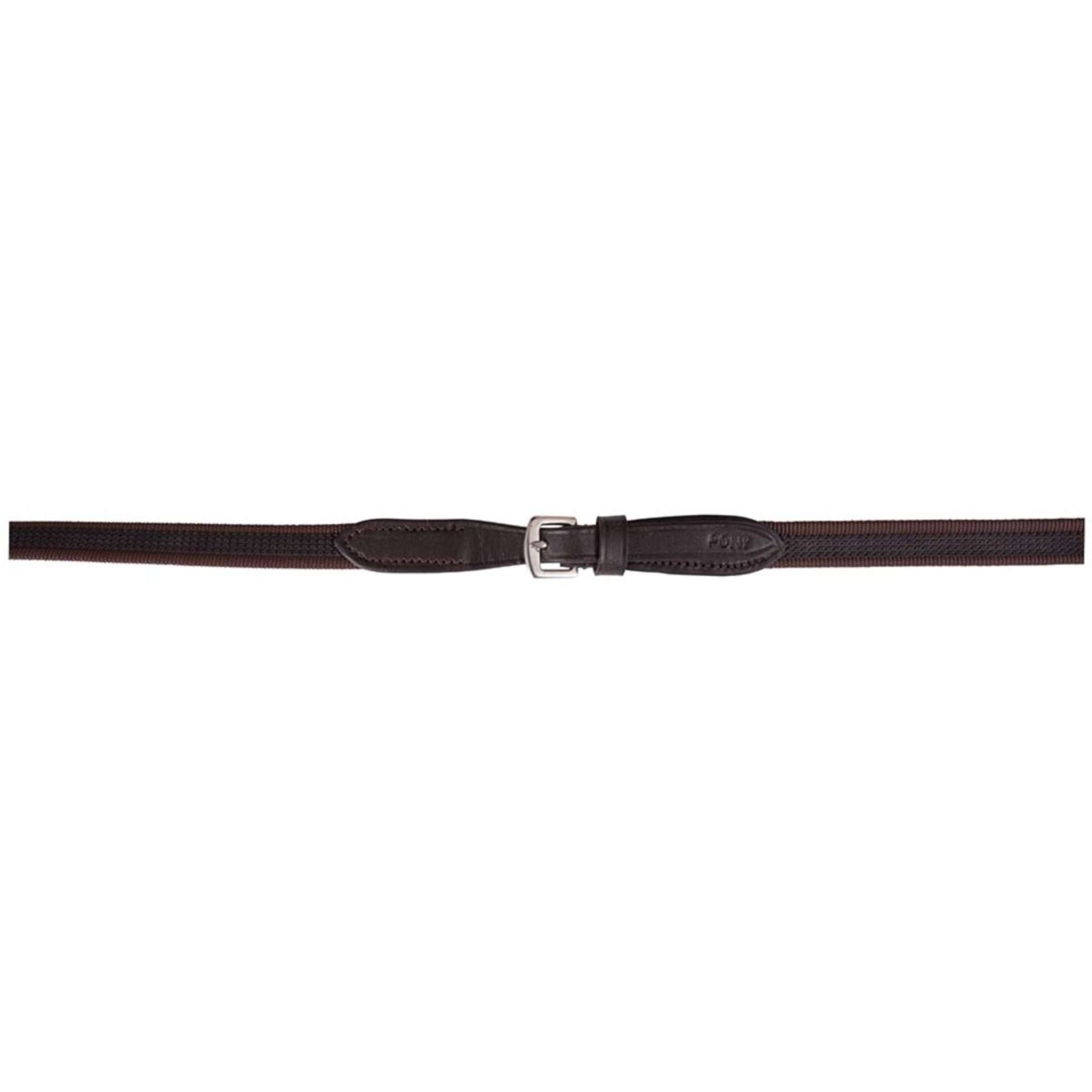 Premiere Rênes 16mm Fermoir Antidérapant Marron Premiere Rênes 16mm Fermoir Antidérapant Marron