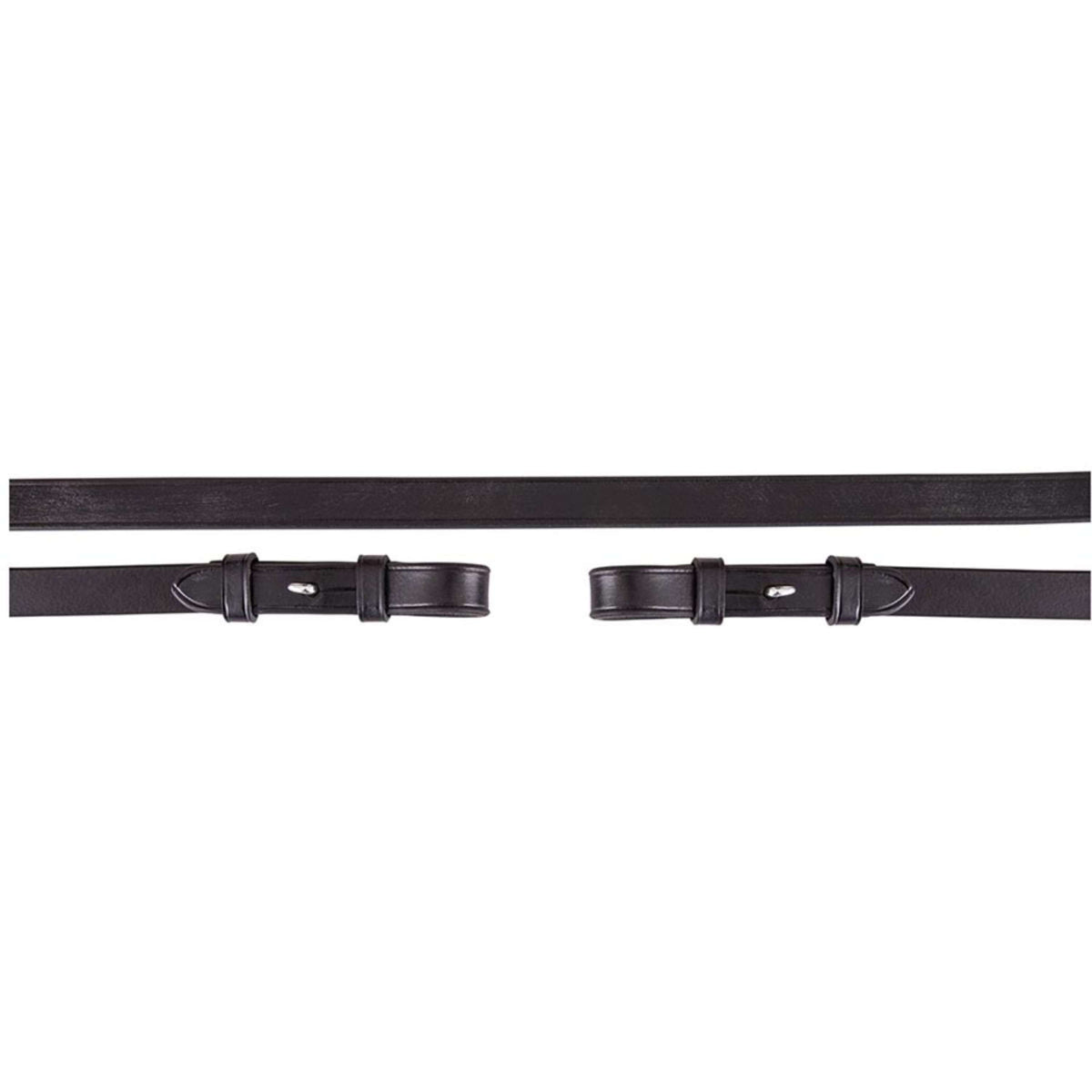 BR Rênes de Dressage Cuir 16mm Blind Noir