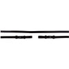 Premiere Rênes Dressage Cuir Fermé 13mm Blind Noir