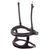 BR Muserolle Double Combiné Noir/Argent