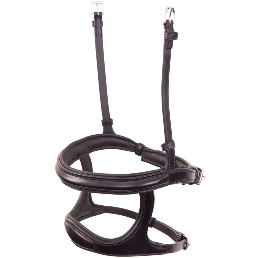 BR Muserolle Double Combiné Noir/Argent