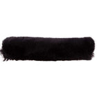 BR Fourreau Muserolle Peau de mouton avec Velcro Noir