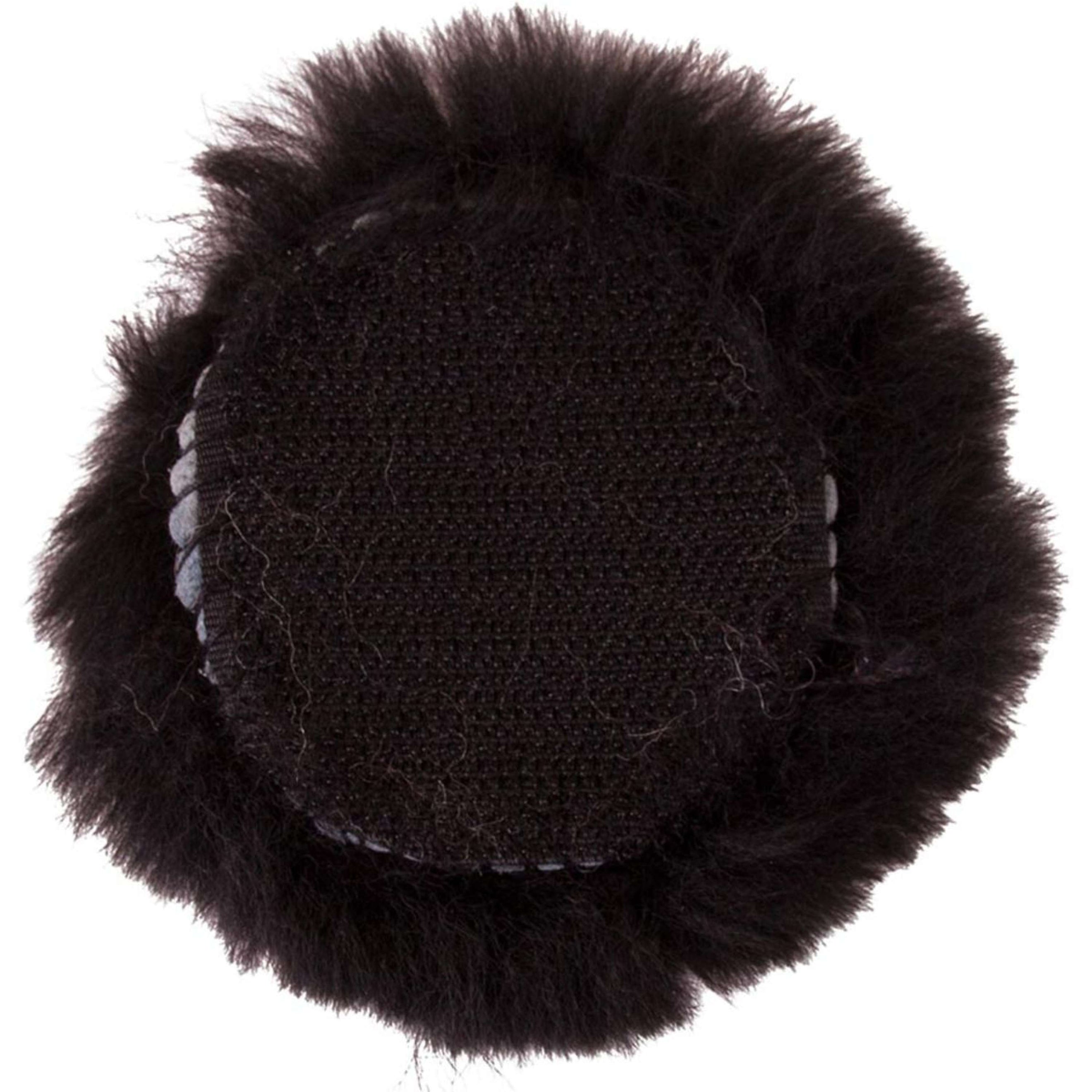 BR Protège-Naseaux Peau de mouton Mex avec Velcro Noir BR Protège-Naseaux Peau de mouton Mex avec Velcro Noir