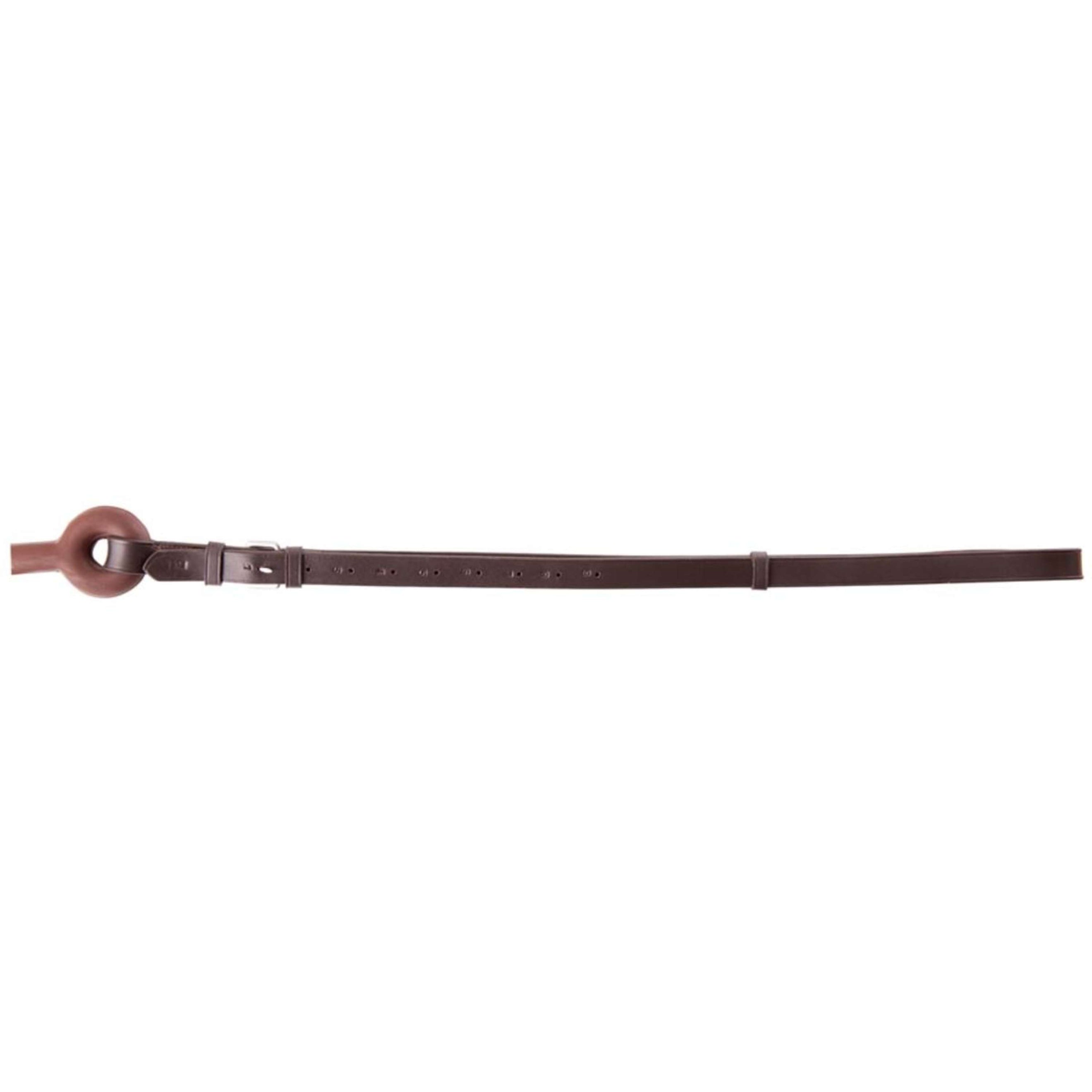 Premiere Rênes Fixes avec Longs Caoutchoucs Marron Premiere Rênes Fixes avec Longs Caoutchoucs Marron