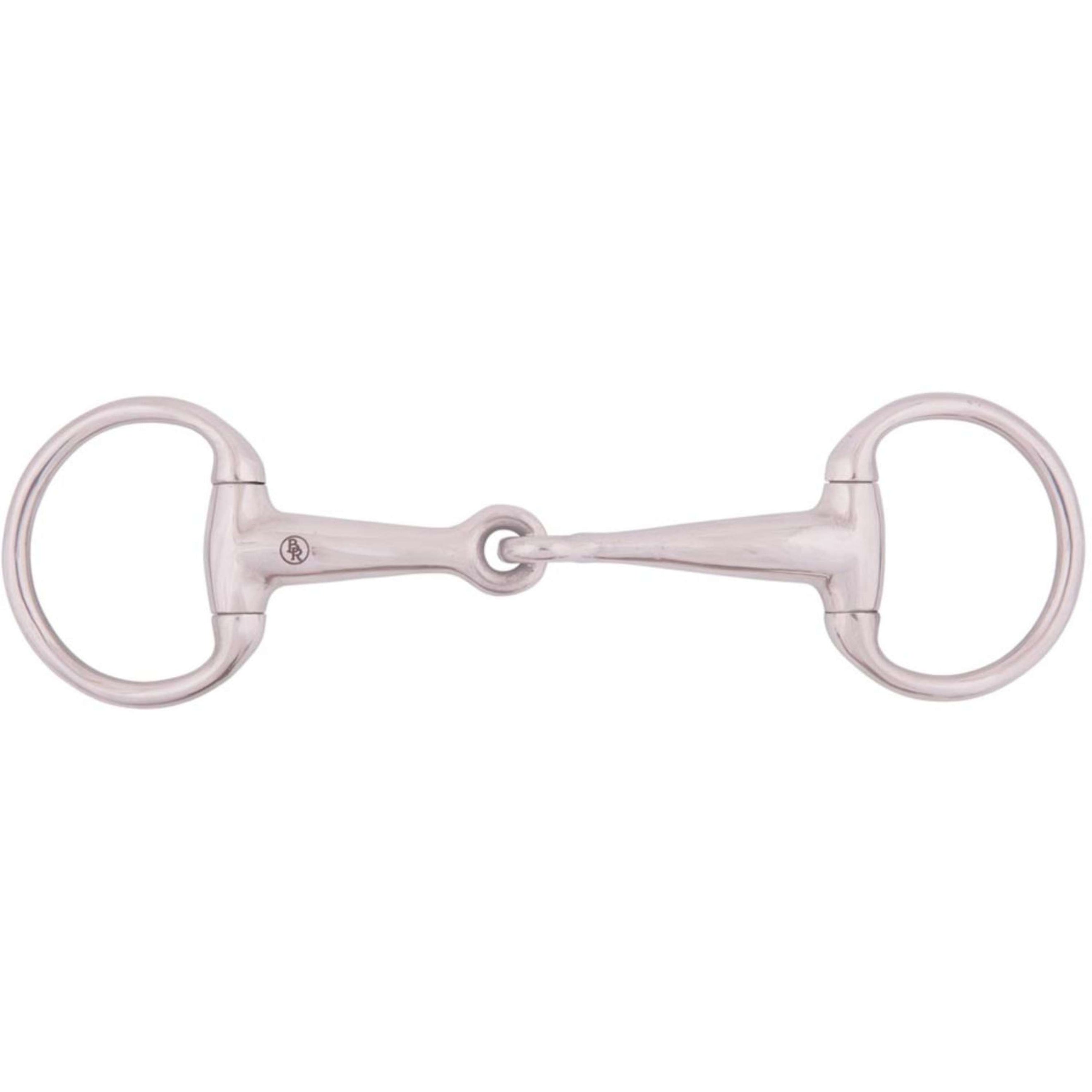 BR Mors à Olive Massif 16mm Petits Anneaux RVS BR Mors à Olive Massif 16mm Petits Anneaux RVS
