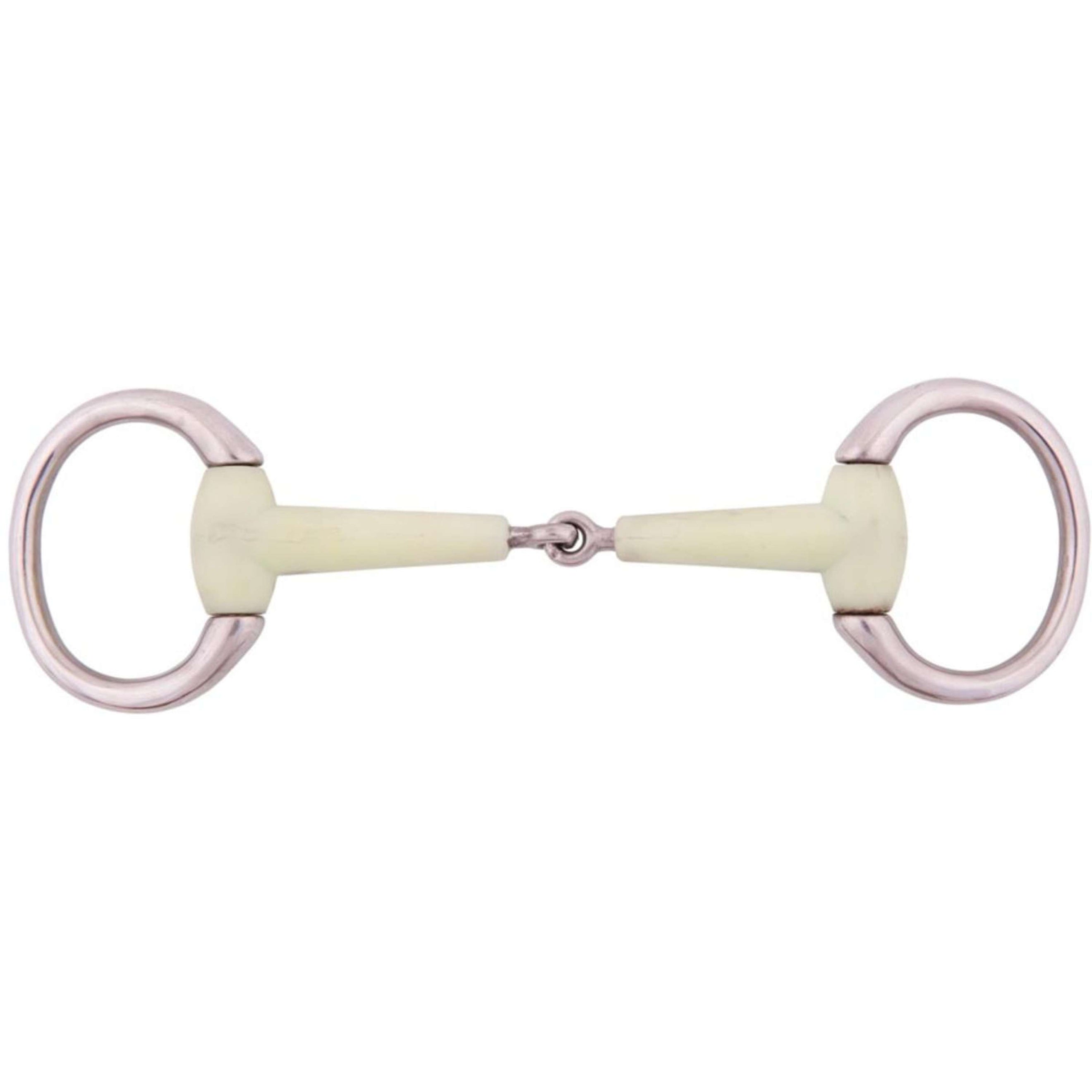 BR Mors à Olive Apple Mouth 15mm Petits Anneaux RVS BR Mors à Olive Apple Mouth 15mm Petits Anneaux RVS