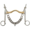 BR Mors de Dressage Soft Contact Cisailles Basses 140mm 12mm