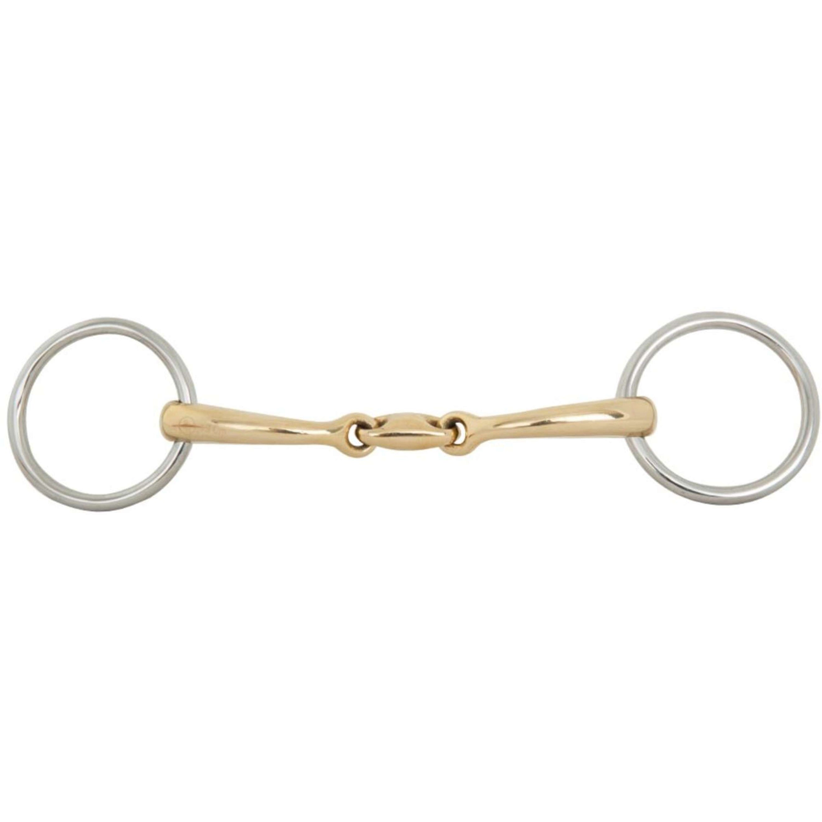 BR Mors de Filet Soft Contact Double Brisure 12mm