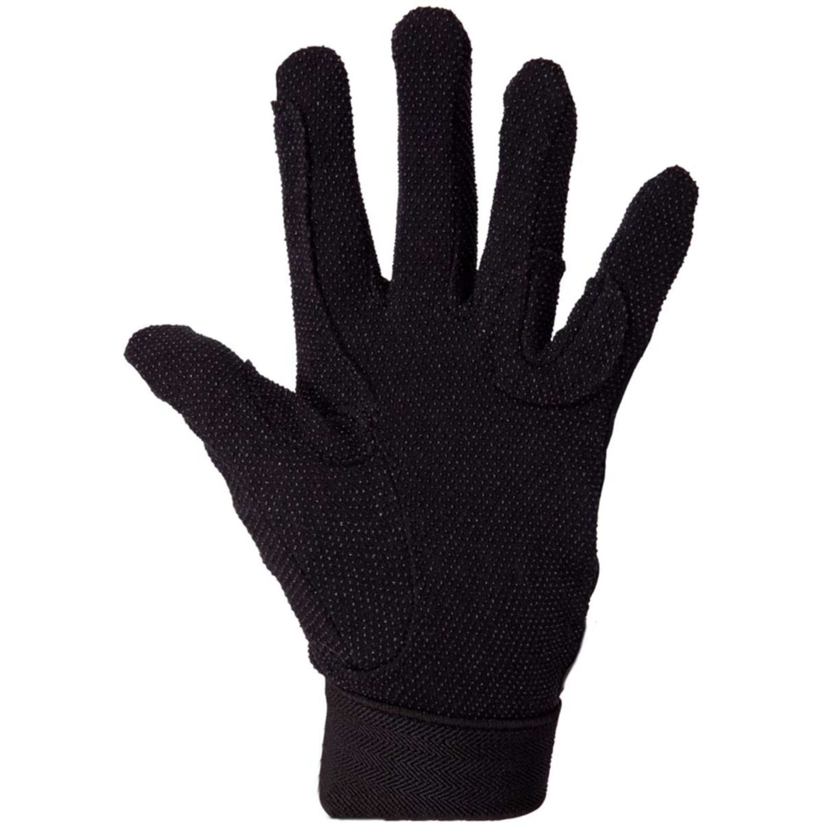 Premiere Gants d'Équitation Coton Noir Premiere Gants d'Équitation Coton Noir