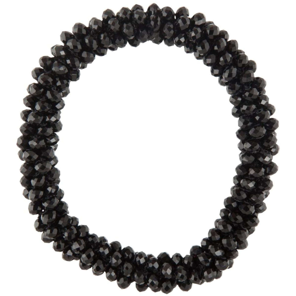 BR Elastique à Cheveux Kiki Crystal Noir