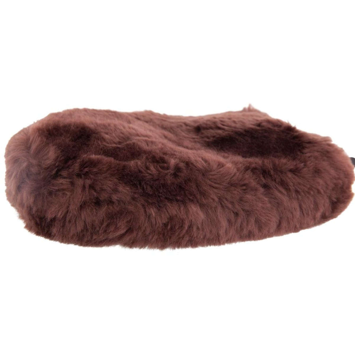 BR Gant de Lustrage Peau de mouton Double Face Marron