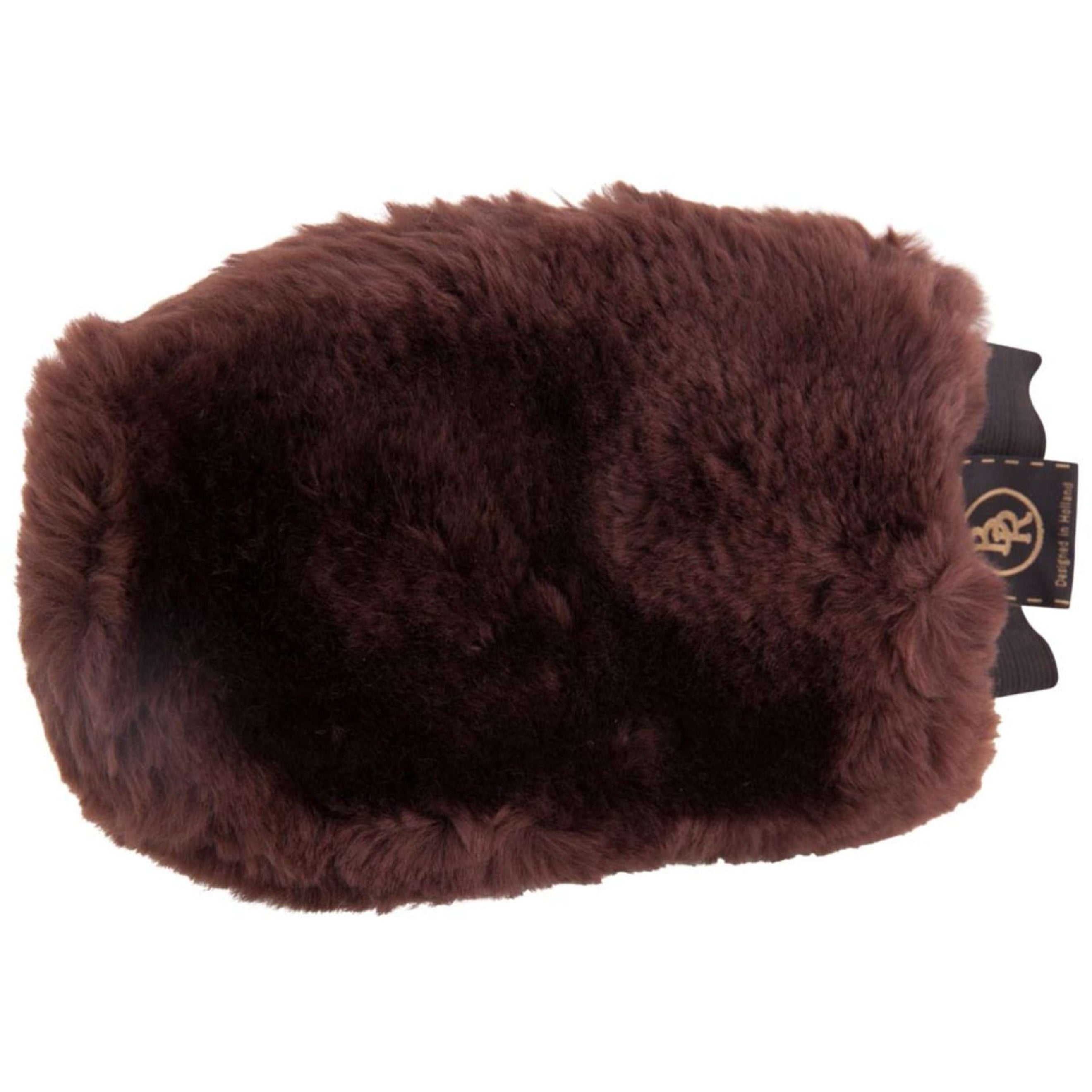 BR Gant de Lustrage Peau de mouton Double Face Marron BR Gant de Lustrage Peau de mouton Double Face Marron