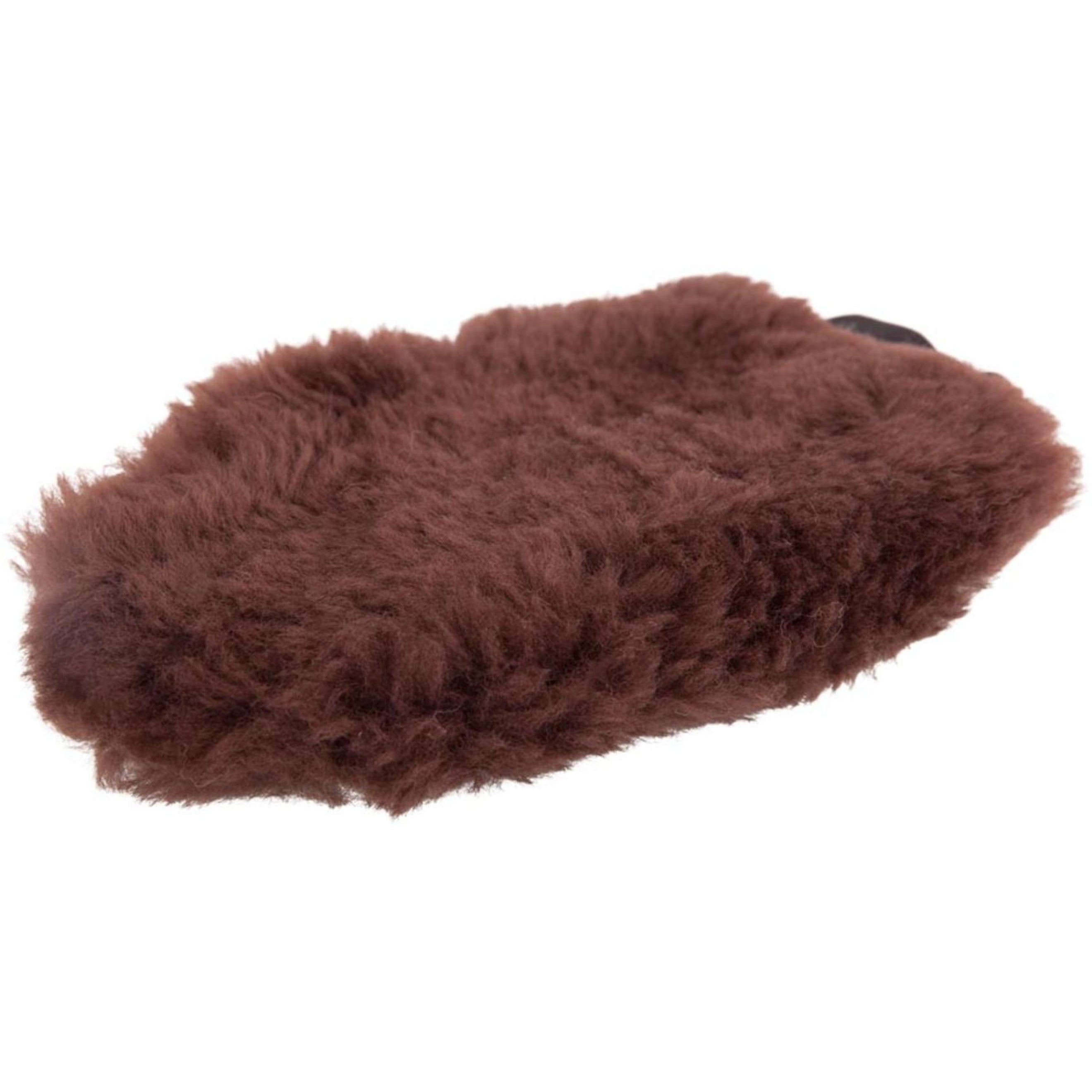 BR Gant de Lustrage Peau de mouton Simple Face Marron BR Gant de Lustrage Peau de mouton Simple Face Marron