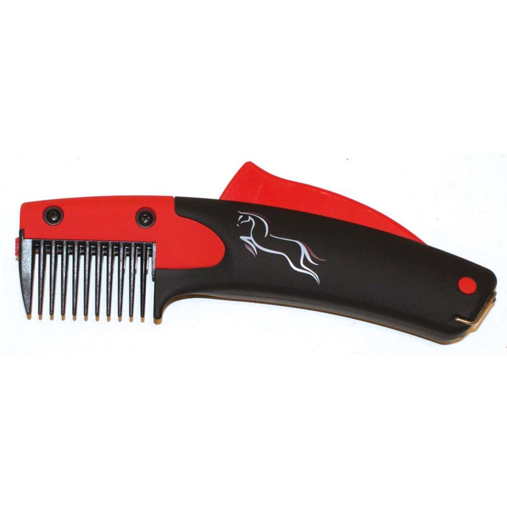 Solocomb Peigne pour Crinière 2010 Rouge/Noir