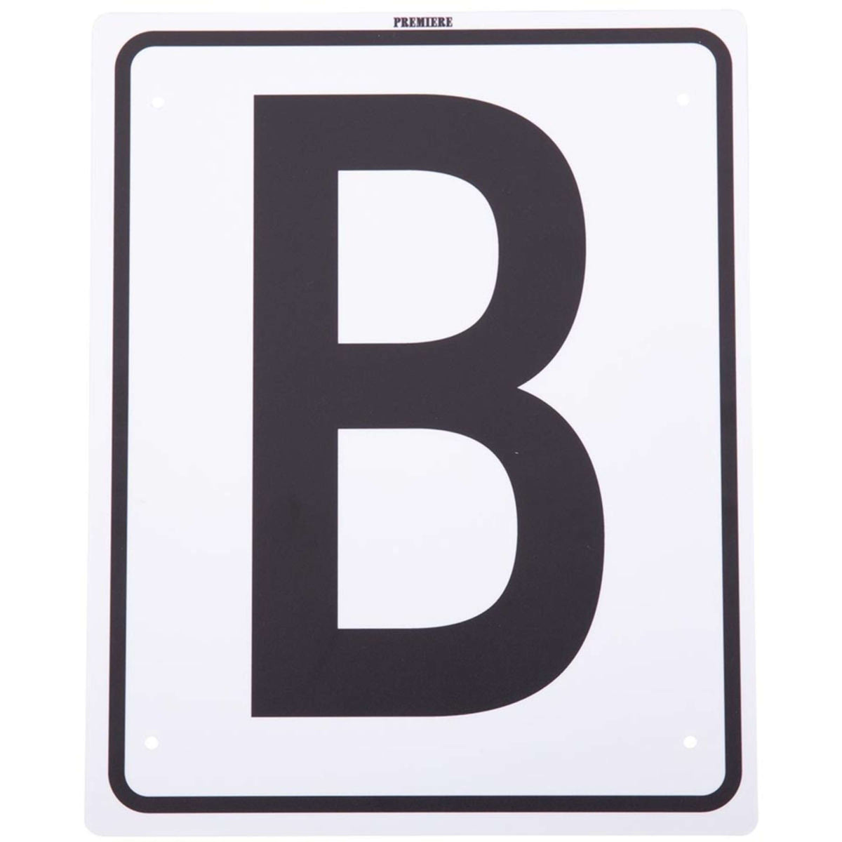 Premiere Lettres de Manège 20x25cm Blanc