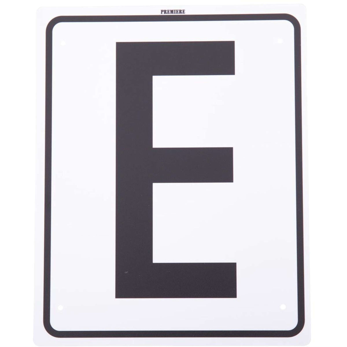Premiere Lettres de Manège 20x25cm Blanc