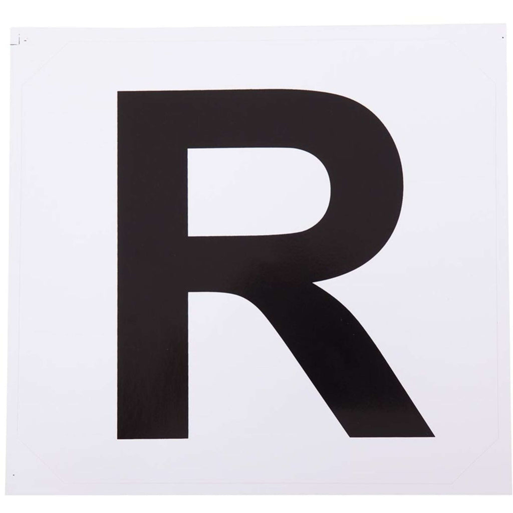 Premiere Autocollants pour Lettres de Manège pour Lettres de Manège 4pc Blanc