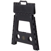 BR Tabouret/Marche-Pied Plastique Dépliable Noir