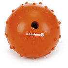 Beeztees Balle Caoutchouc avec Cloche Massif Orange