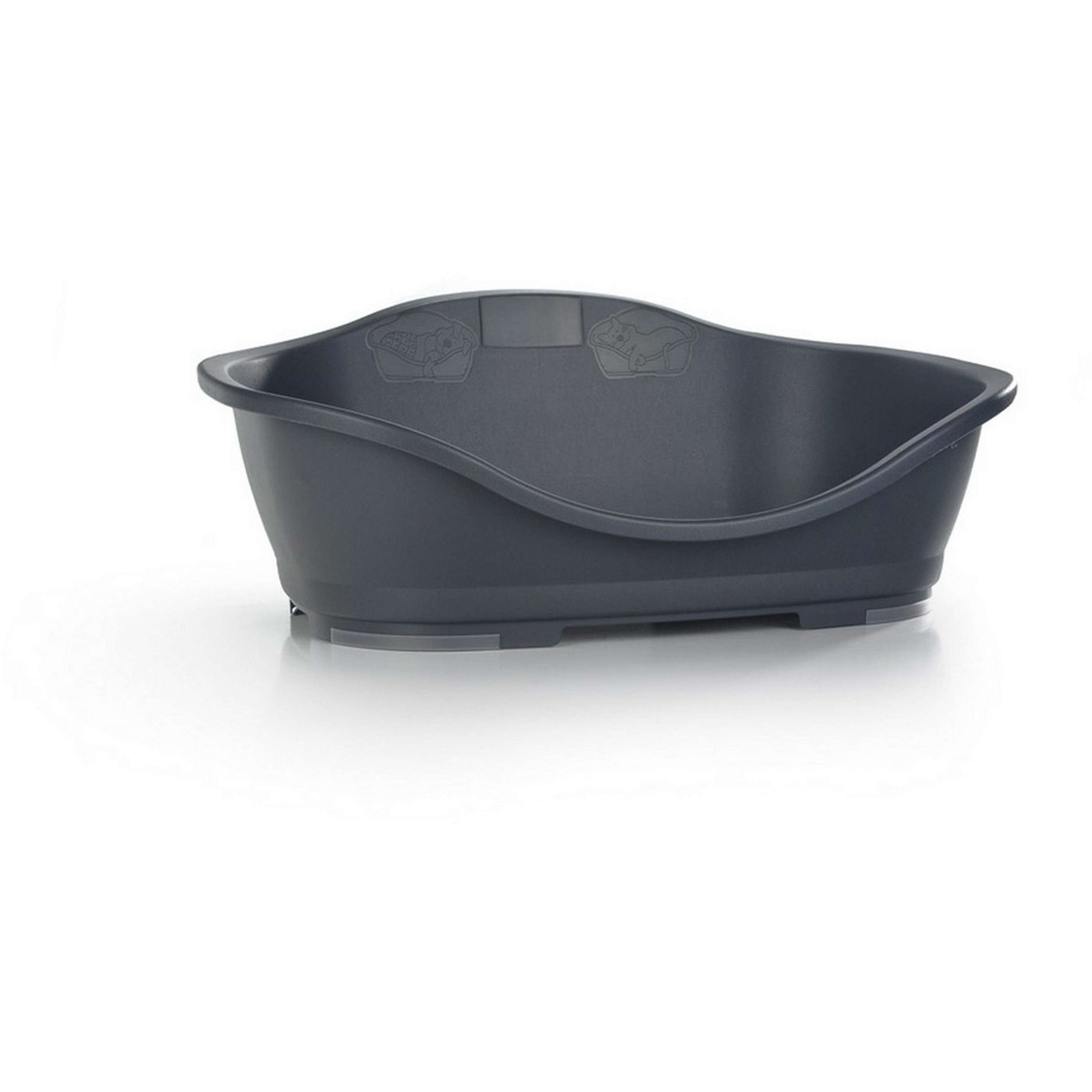 stefanplast Panier pour Chien Sleeper Plastique Anthracite stefanplast Panier pour Chien Sleeper Plastique Anthracite