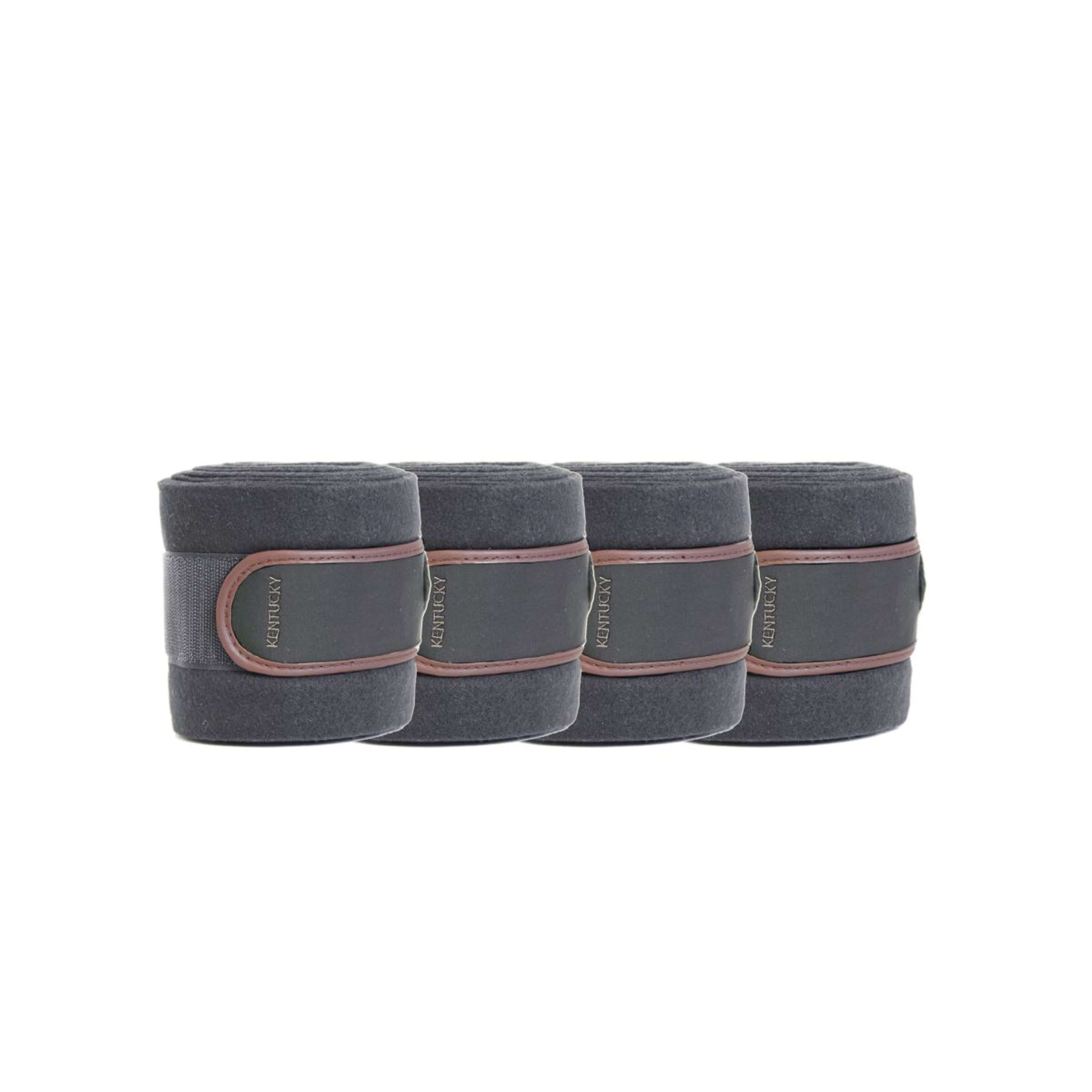 Kentucky Horsewear Bandages Fleece Polaire Gris